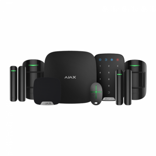 AJAX Draadloos Alarmsysteem Luxe Set Zwart