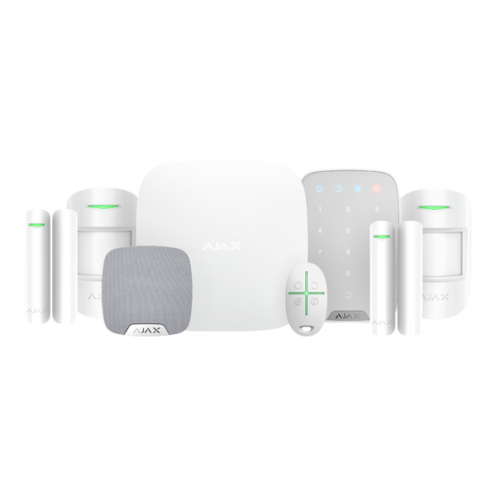 Sistema di allarme wireless AJAX Luxe Set Bianco Sistema di allarme wireless AJAX Luxe Set Bianco