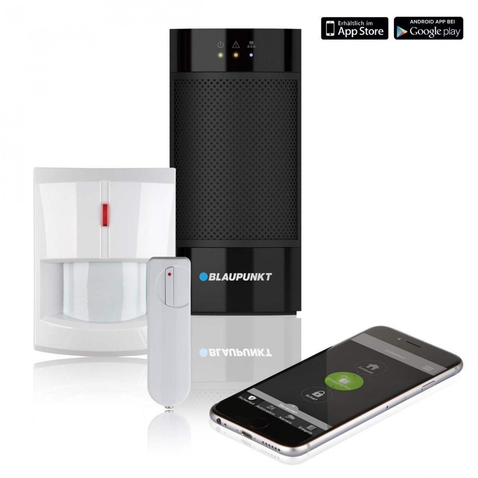 Sistema de alarma inalámbrica Smart Home IP Blaupunkt Q3000