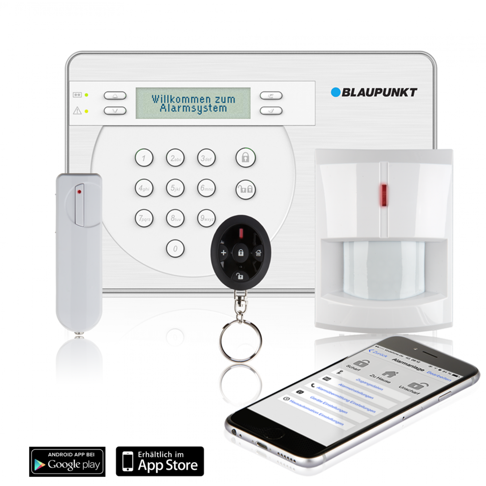 Blaupunkt SA2900-R Smart GSM Draadloos Alarmsysteem