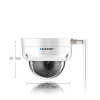 Blaupunkt VIO-D30 3 megapixel WLAN Full-HD Dome-kamera med 3 megapixel