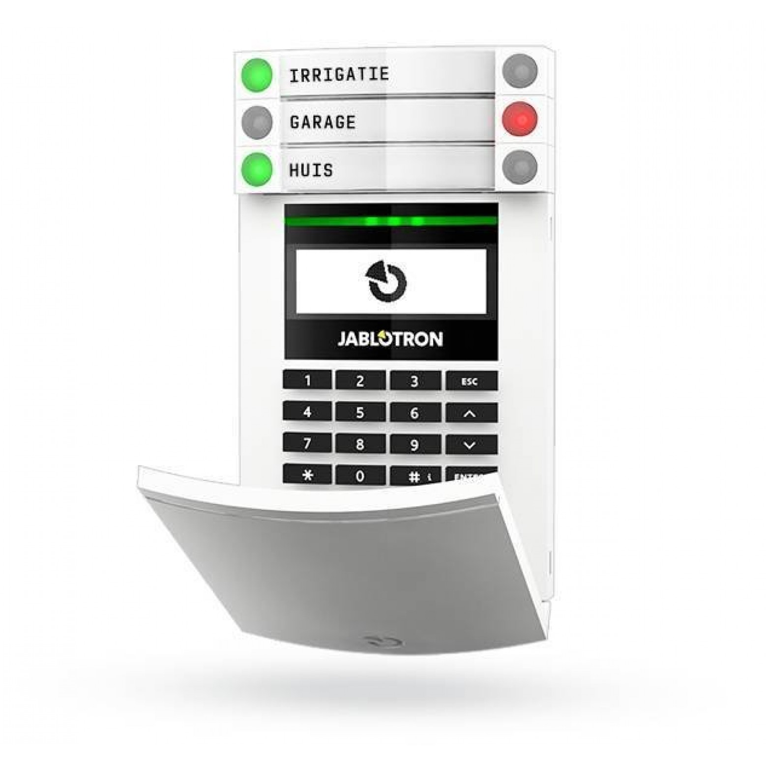 Jablotron JA-154E Wireless Control Panel with LCD Display, Keyboard and RFID