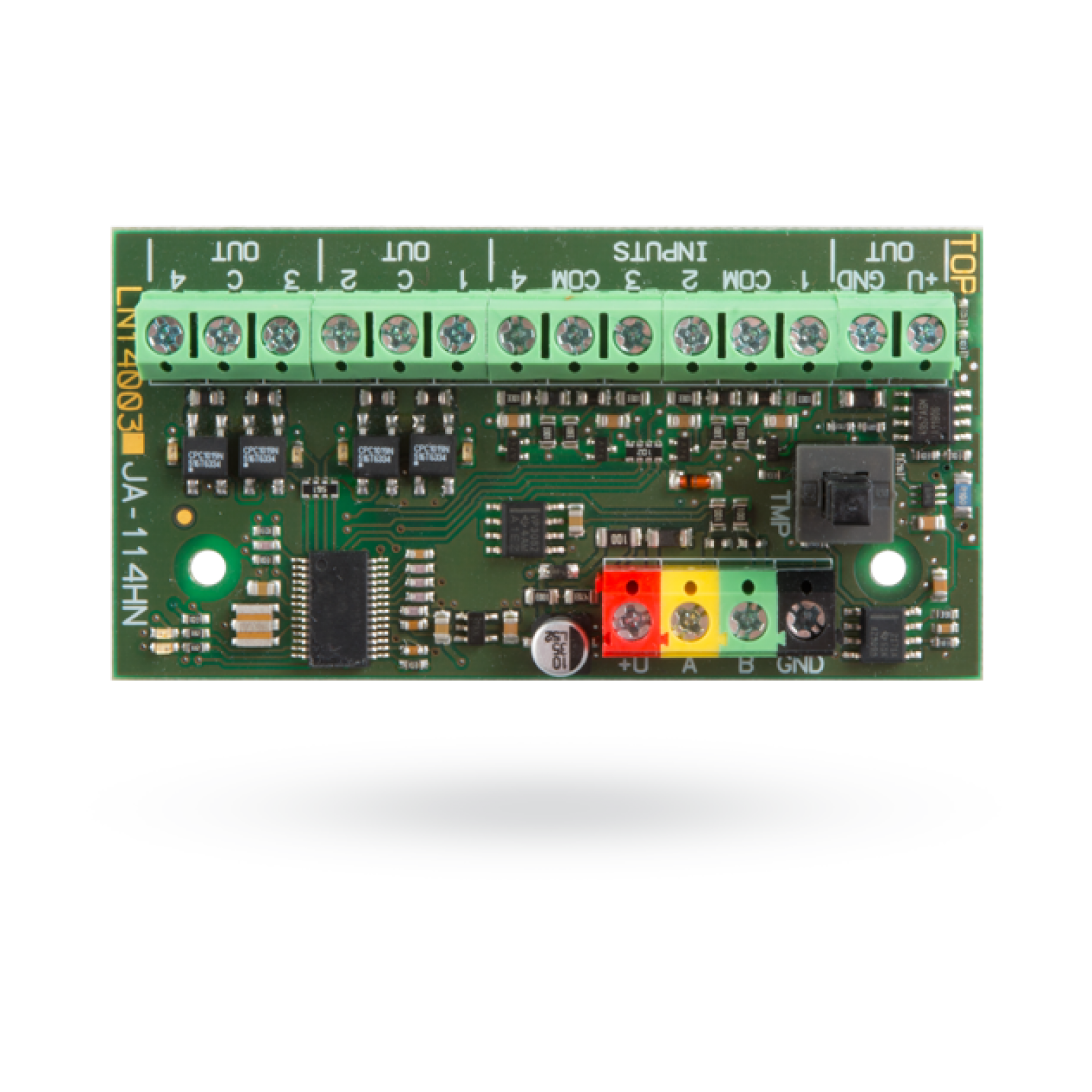 Jablotron JA-114HN Modulo terminale BUS cablato con 4 ingressi e uscite