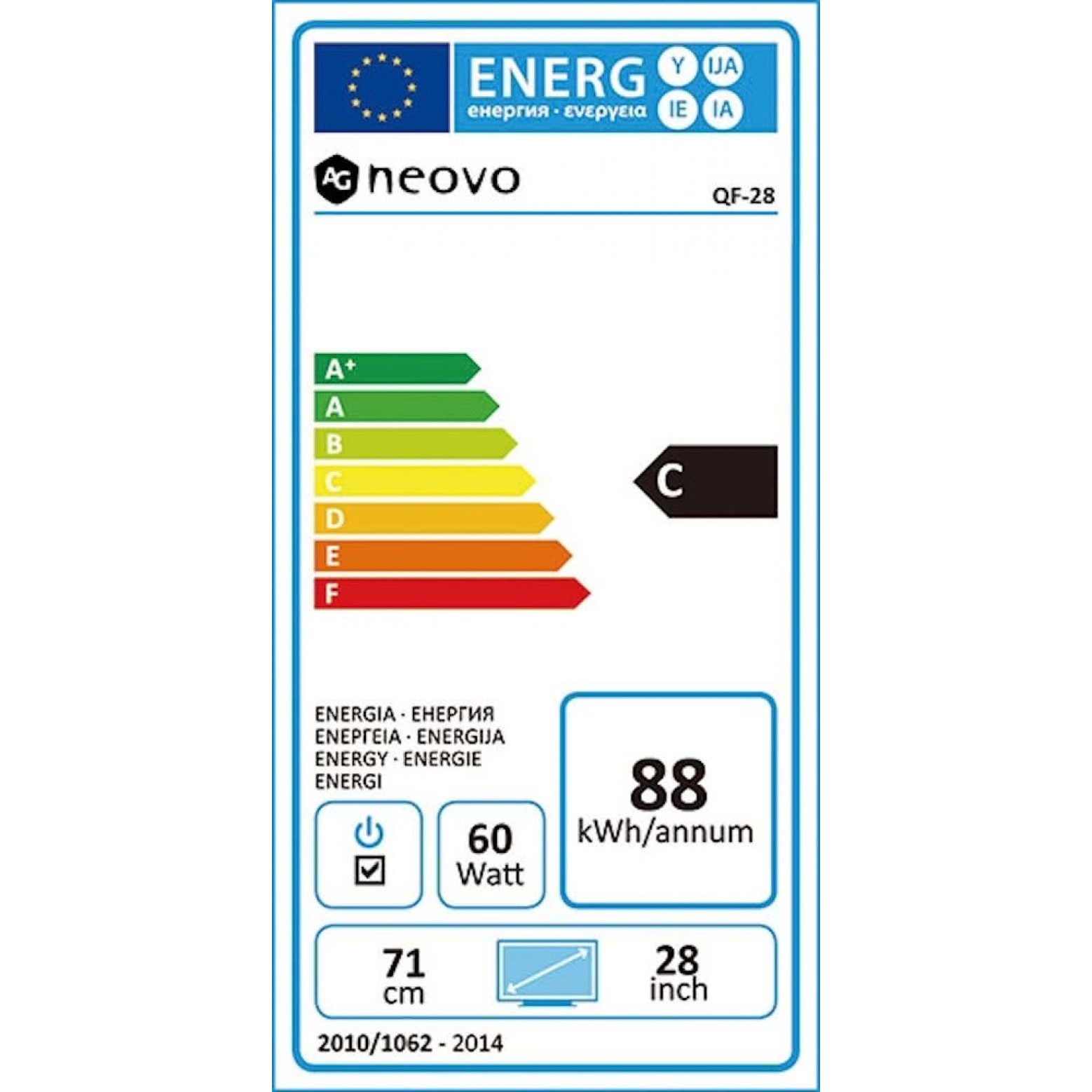 AG Neovo QF-28 - 4K Display