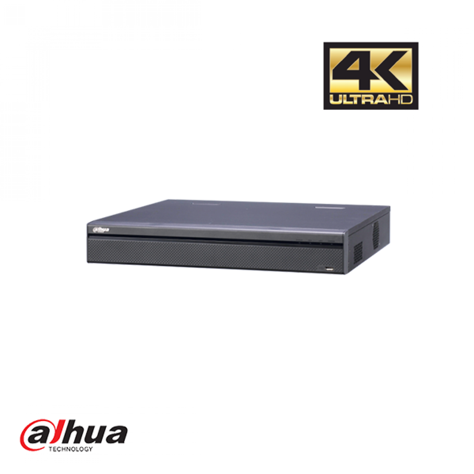 Dahua NVR4416-16P-4KS2 16 kanalen 4K NVR met 16 PoE poorten incl 2 TB HDD