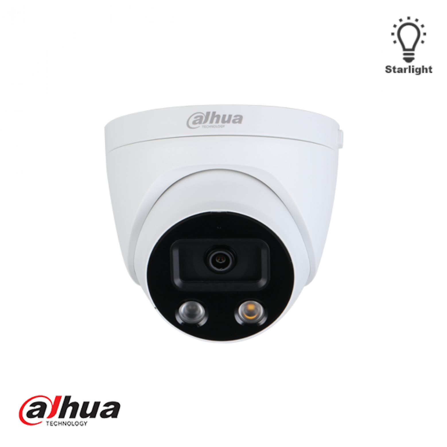 Dahua IPC-HDW5541H-AS-PV28 5MP WDR IR Eyeball AI en Active Deterrence Network Camera 2.8mm