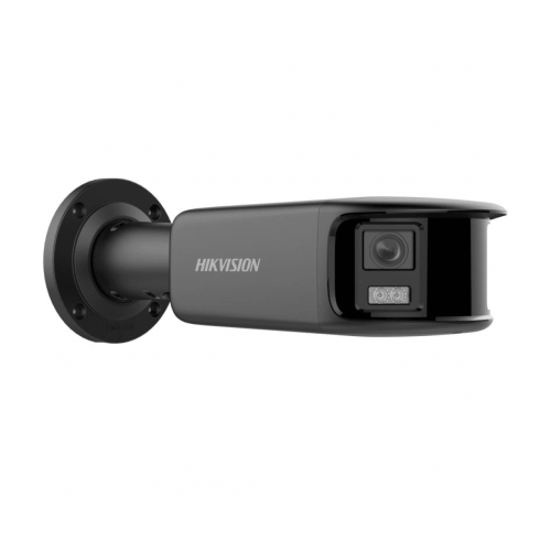Hikvision DS-2CD2T87G2P-LSU/SL - ColorVu Hybrid - Acusense - Bullet - 8MP - 4mm Lens - 180 Graden Panorama - IP - Zwart
