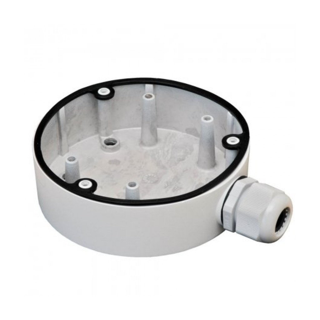 Hikvision DS 1280ZJ S BLACK   Caja De Conexiones, Para Cámaras Domo O Bullet, Apto