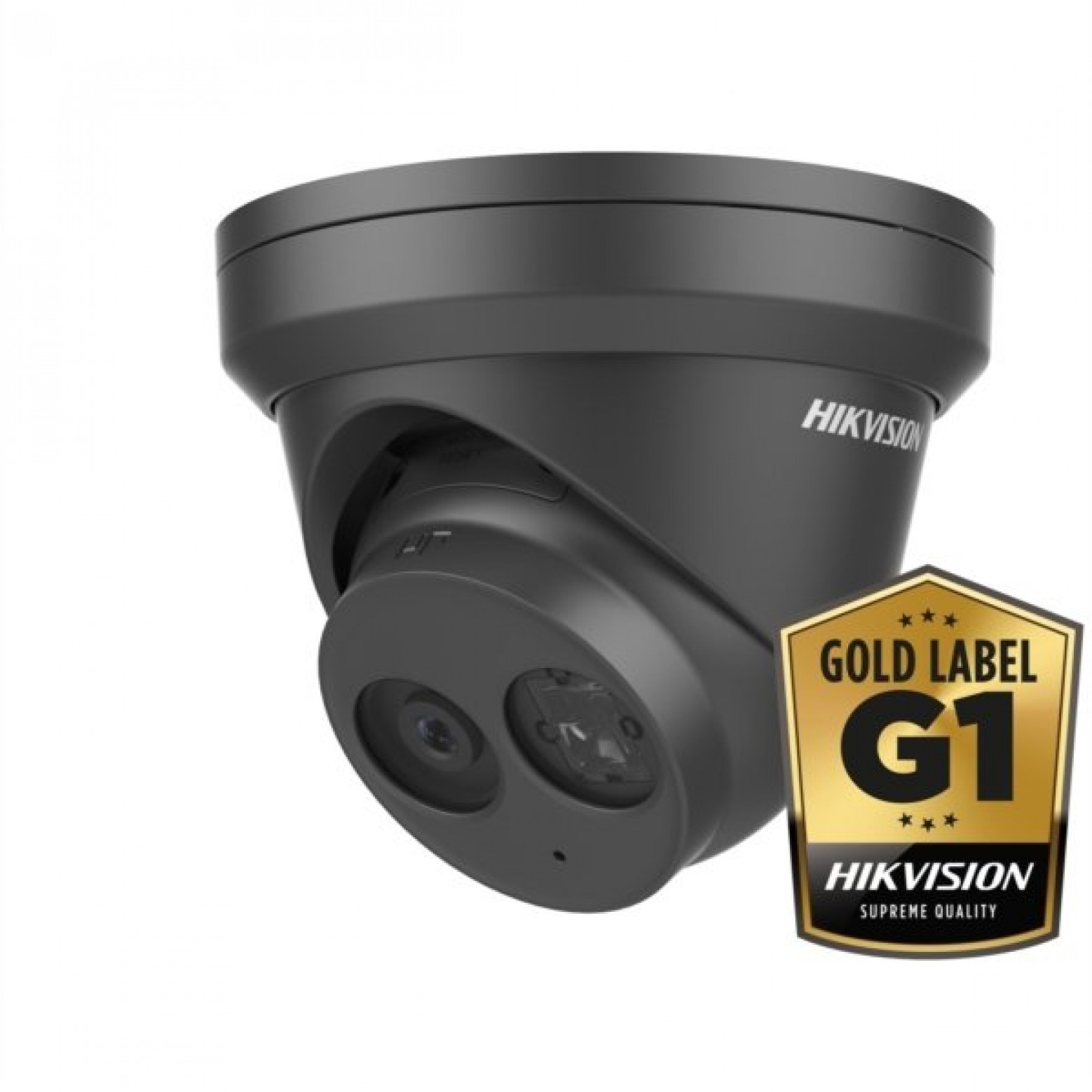 Hikvision DS-2CD2385FWD-I zwart 2,8mm Gold Label Exir Dome 8 Megapixel 4K Ultra Low Light