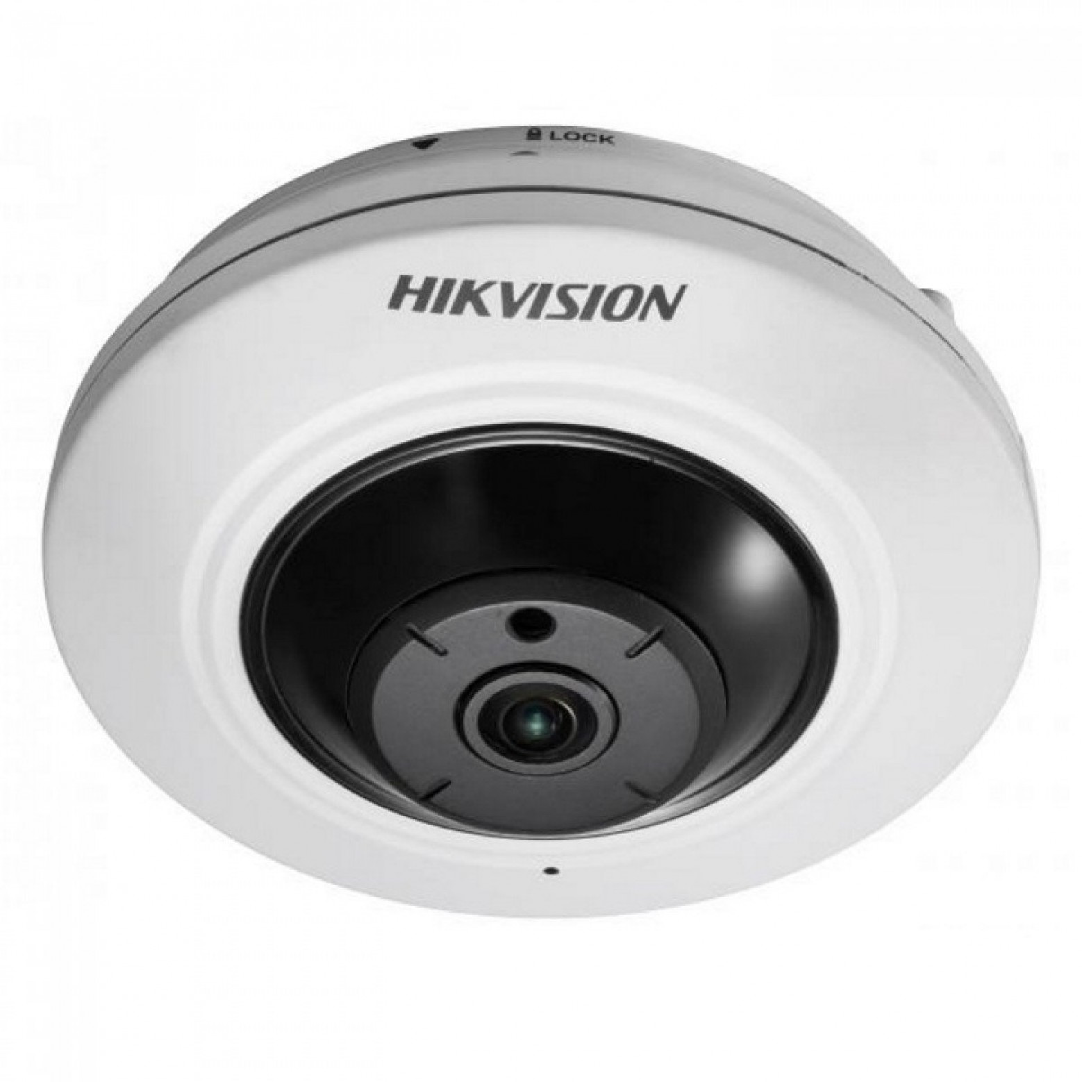 Hikvision DS-2CD2955FWD-I, Etiqueta Oro, Ojo de Pez, 5MP, IR