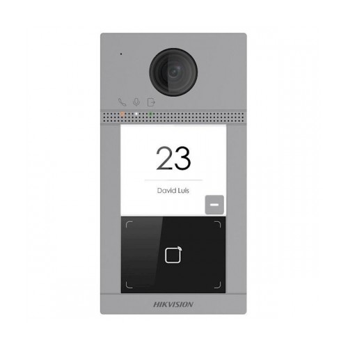 Hikvision DS-KV8113-WME1, 1 beldrukker, IR verlichting intercom