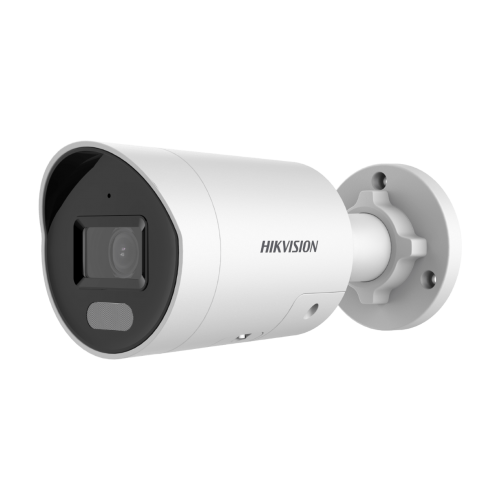Hikvision DS-2CD2047G2-LU/SL(C), 4 Megapixel, ColorVu, Mini Bullet, 40m LED, Microfoon, Speaker en Strobe Light