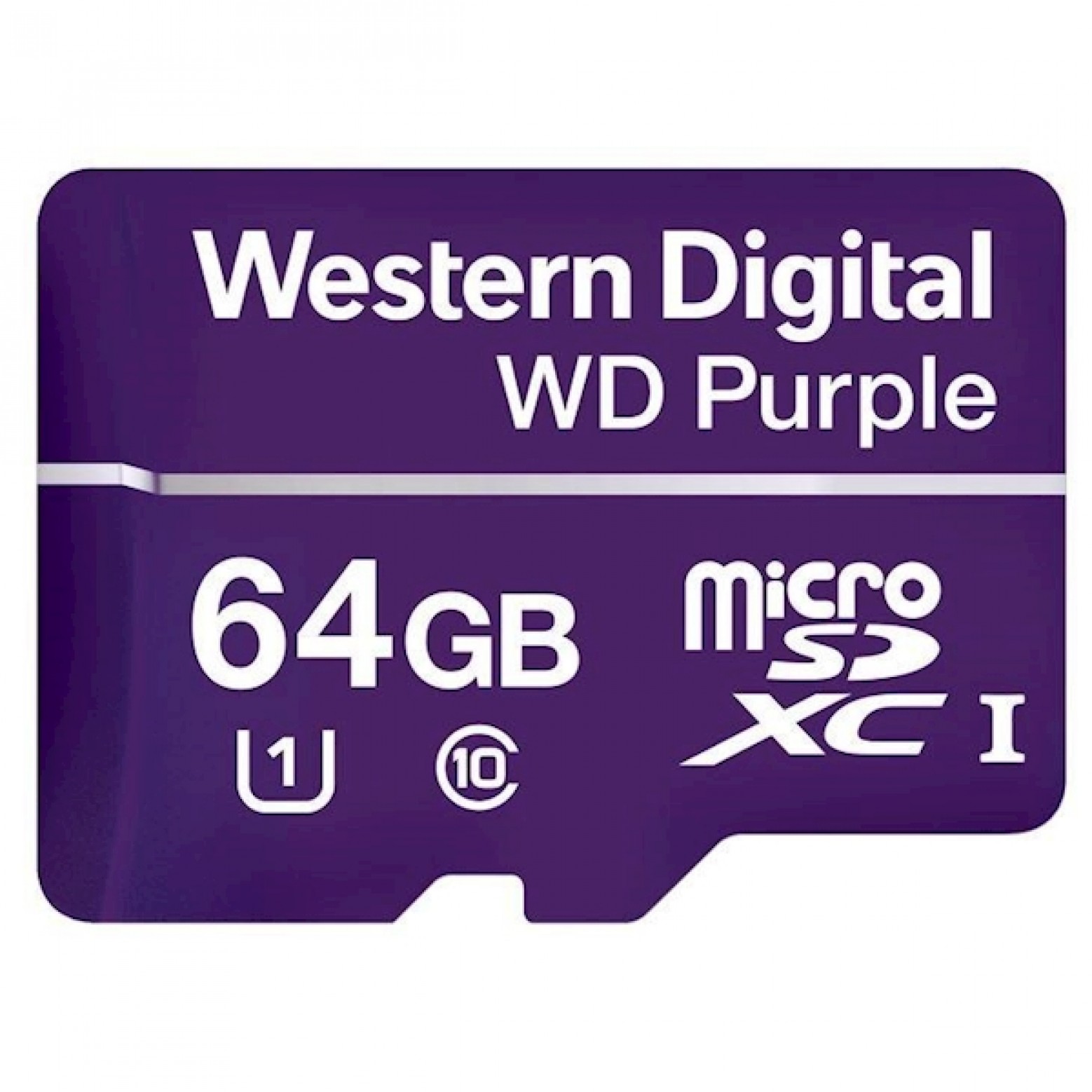 Vigilância por microSD WD Purple 64GB, WDDD064G1P0C Vigilância por microSD WD Purple 64GB, WDDD064G1P0C