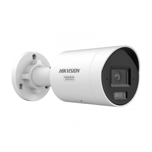 Hikvision DS-2CD2047G3-LI2UY - AcuSense - ColorVu Hybride - Mini Bullet - 4MP - IP - Wit