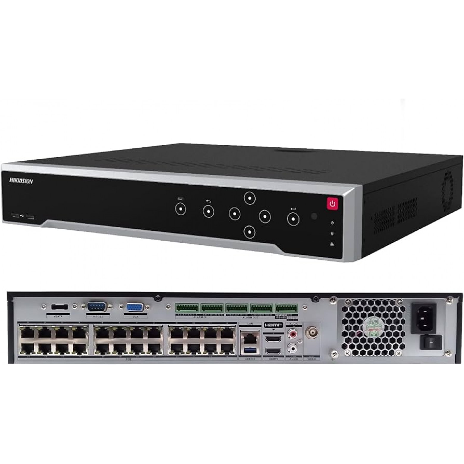 Hikvision DS-7732NI-M4/24P - Registratore - 24x PoE - 32 canali - 32MP