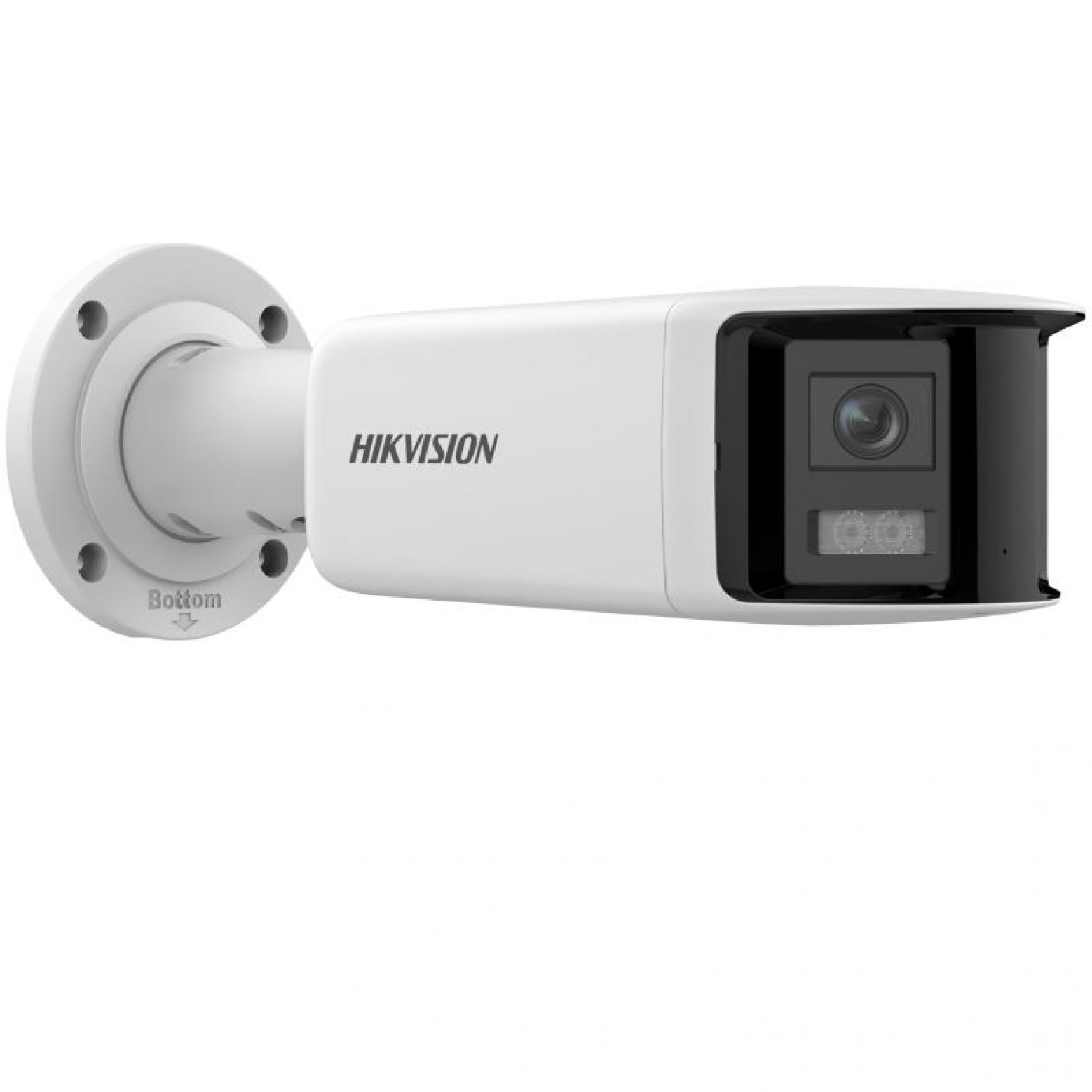Hikvision DS-2CD2T47G2P-LSU/SL -  AcuSense - ColorVu - Panorama - Bullet -  4MP - Wit