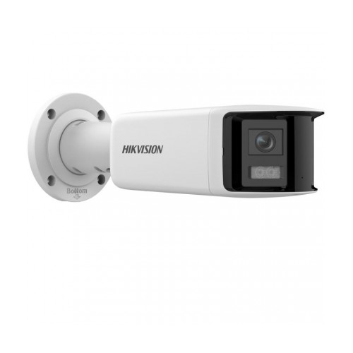 Hikvision DS-2CD2T47G2P-LSU/SL -  AcuSense - ColorVu - Panorama - Bullet -  4MP - Wit