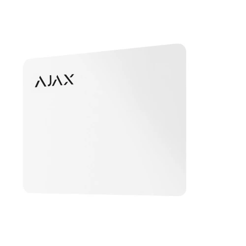 AJAX kaart t.b.v. KeyPad Plus 3 stuks Wit