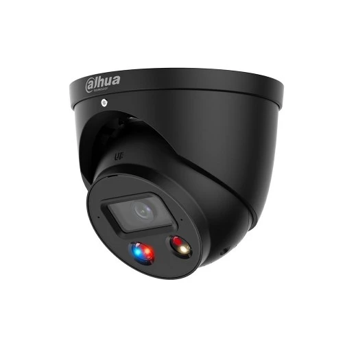 Dahua IPC-HDW3849H-AS-PV-S4-B - 8MP - Wizsense - TioC 2.0 - Full Color - Turret - PoE - 2.8mm - IP