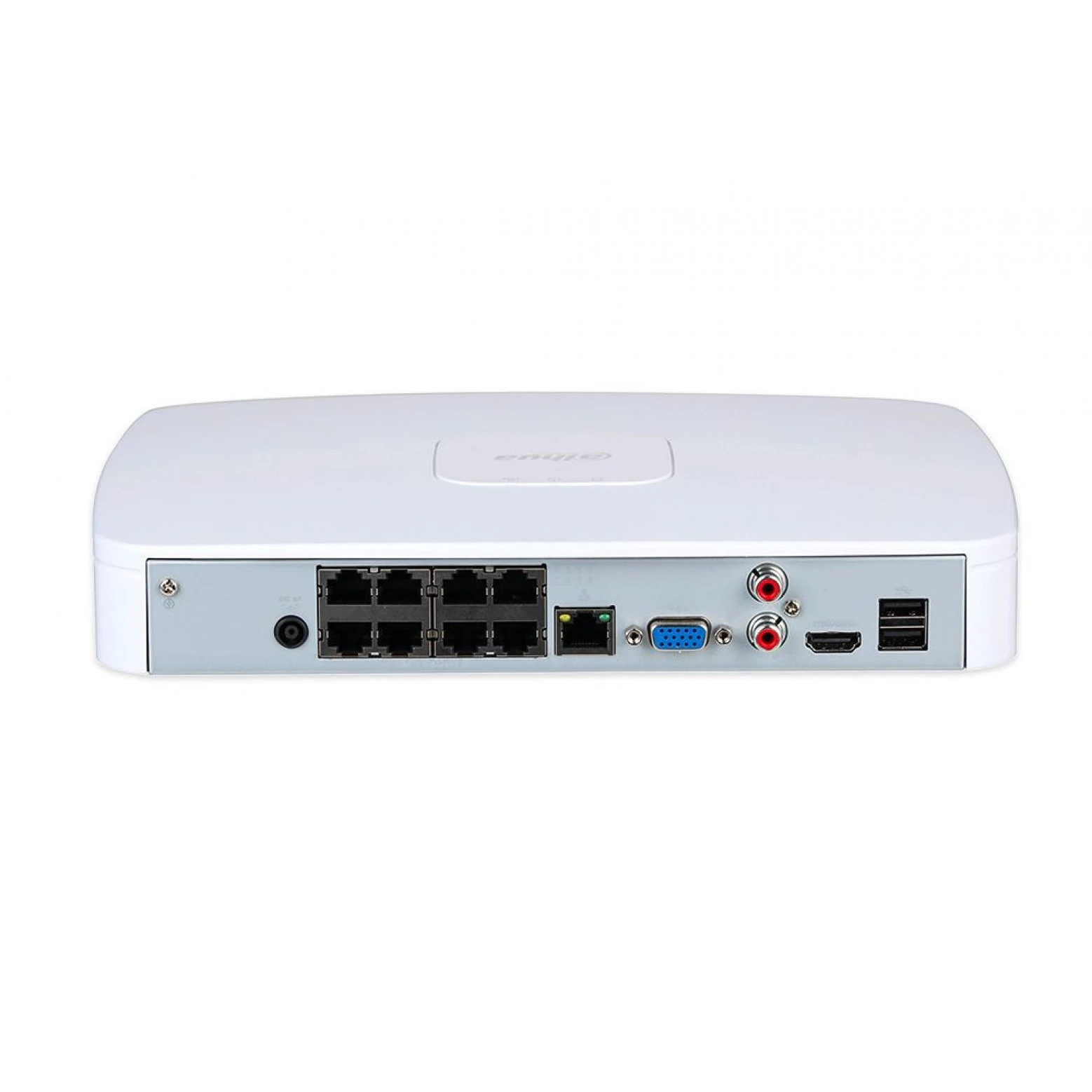 Dahua NVR4108-8P-EI - WizSense - Netwerk Video Recorder - 1x LAN - 8x PoE - Geschikt voor 8 IP camera's