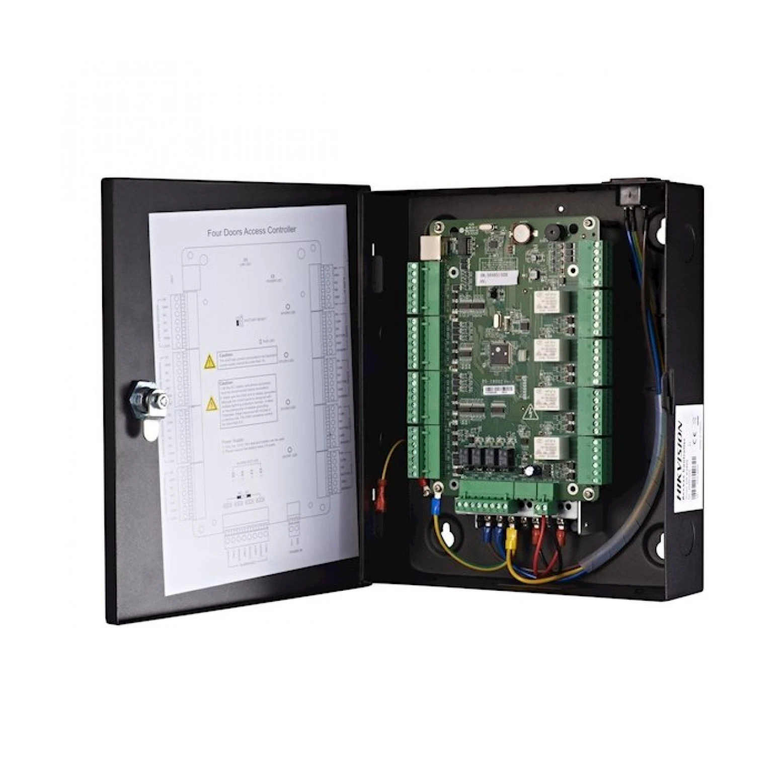 Hikvision DS-K2804 Basic+ deurcontroller, 4 deuren