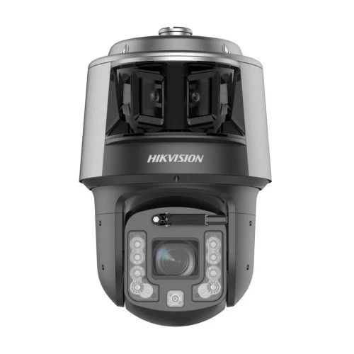 Hikvision DS-2SF7C442MXG2/LM-EL(W)(Y)/26 – 6MP TandemVu panoramacamera – 4MP DeepinViewX PTZ – 42× optische zoom – 400 m IR – Auto Tracking 3.0