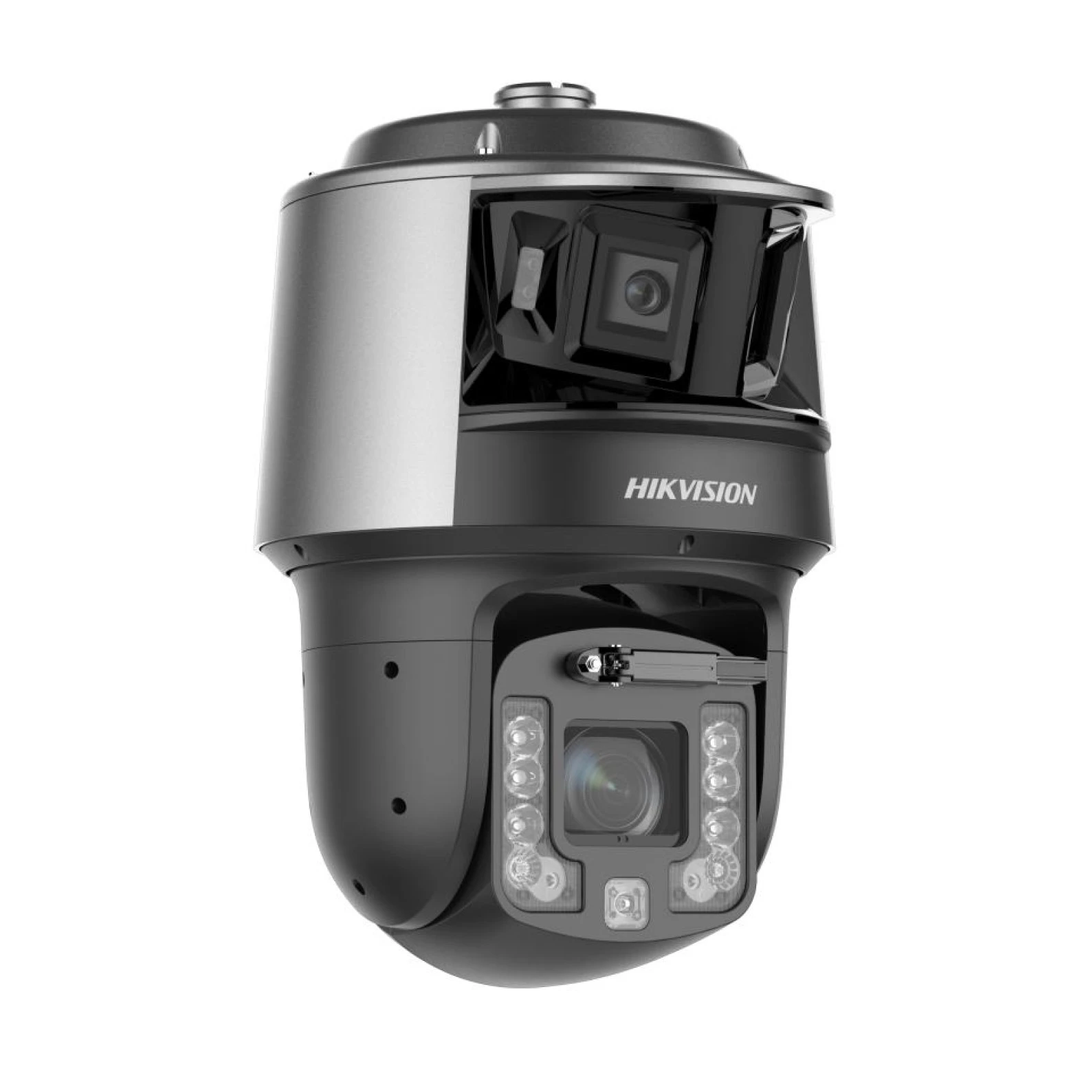 Hikvision DS-2SF7C442MXG2/LM-EL(W)(Y)/26 – 6MP TandemVu panoramacamera – 4MP DeepinViewX PTZ – 42× optische zoom – 400 m IR – Auto Tracking 3.0