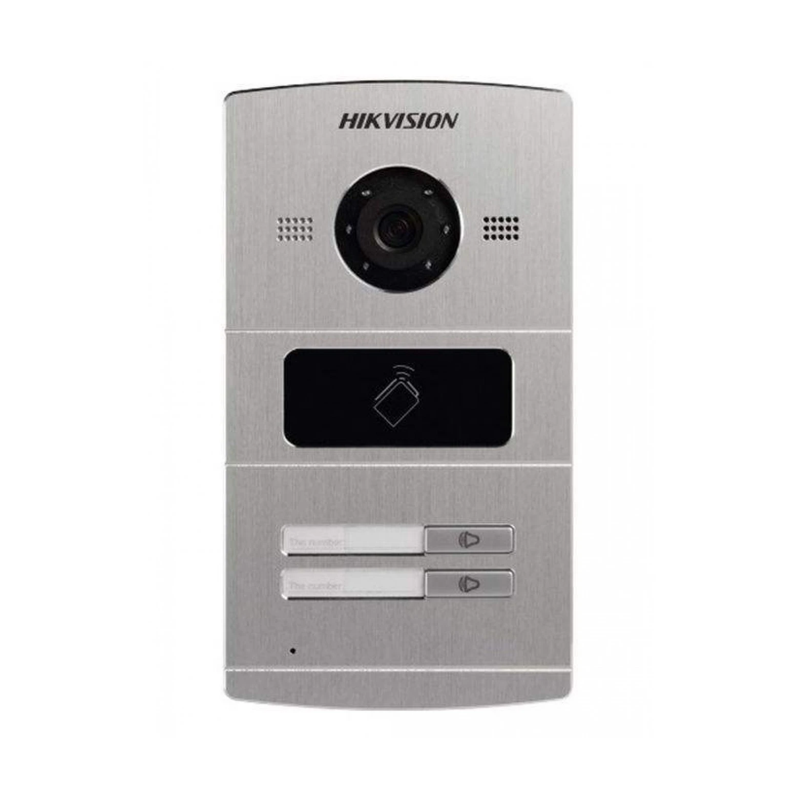 Hikvision DS-KV8202-IM Buitenpost met 2 bellen en IR verlichting