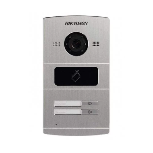 Hikvision DS-KV8202-IM Buitenpost met 2 bellen en IR verlichting Hikvision DS-KV8202-IM Buitenpost met 2 bellen en IR verlichting