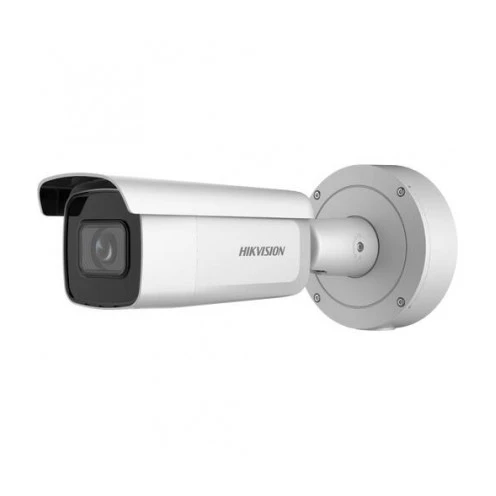 Hikvision - DS-2CD2646G2-IZS - AcuSense - Gemotoriseerd - Varifocaal (2.8-12mm) - Bullet - 4MP - IP - Wit