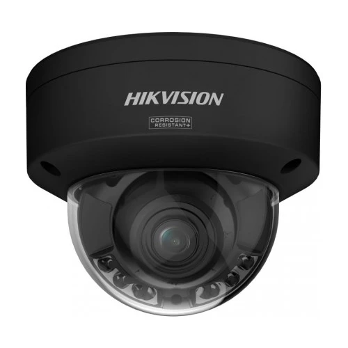 Hikvision - DS-2CD2767G3T-LIZSY - AcuSense - ColorVu Hybrid - Varifocal (2.8-12mm) - Dome - 6MP - IP - Zwart