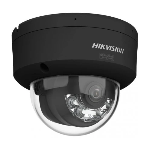 Hikvision DS-2CD2187G3-LIS2UY - AcuSense - ColorVu Hybrid - Dome - 8MP - IP - Zwart