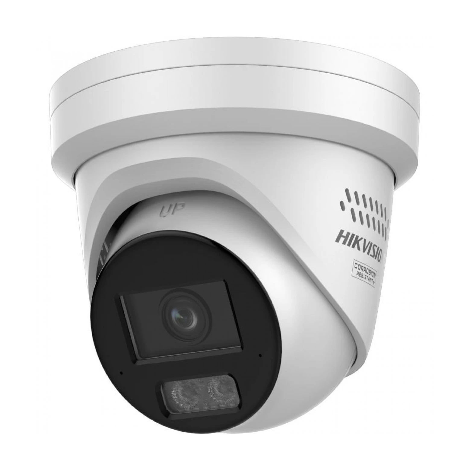 Hikvision - DS-2CD2387G3-LIS2UY/SL - ColorVu Hybrid - Turret - 8MP - IP - Wit