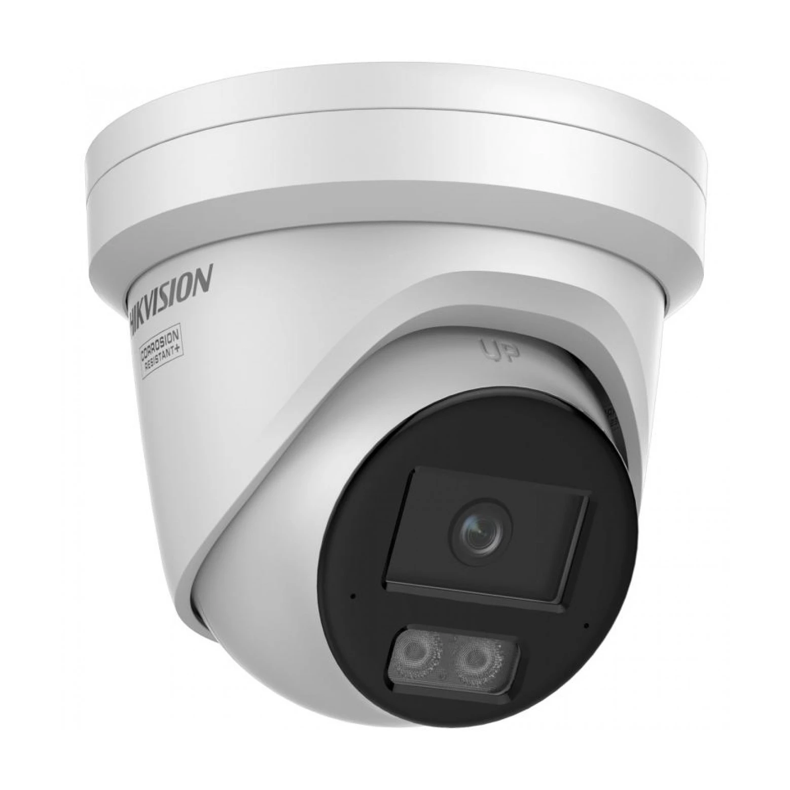 Hikvision - DS-2CD2367G3-LIS2UY - AcuSense - ColorVu Hybrid - Turret - 6MP - IP - Wit