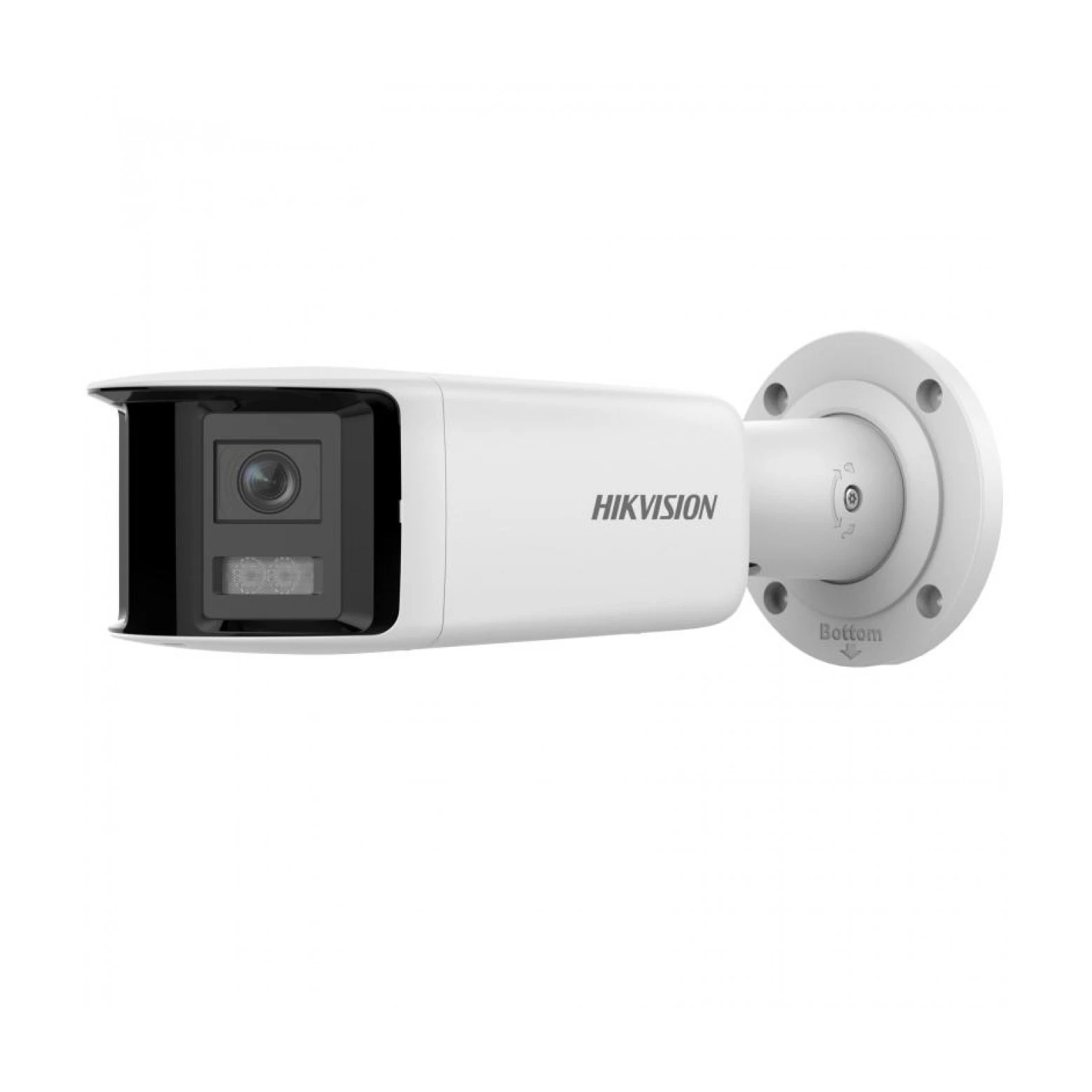 Hikvision DS-2CD2T47G2P-LSU/SL -  AcuSense - ColorVu - Panorama - Bullet -  4MP - Wit