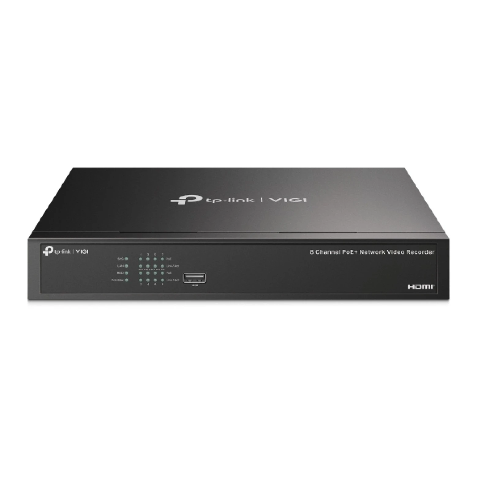 TP-Link By VIGI - NVR1008H-8P - 8 Kanaals - PoE - IP - NVR