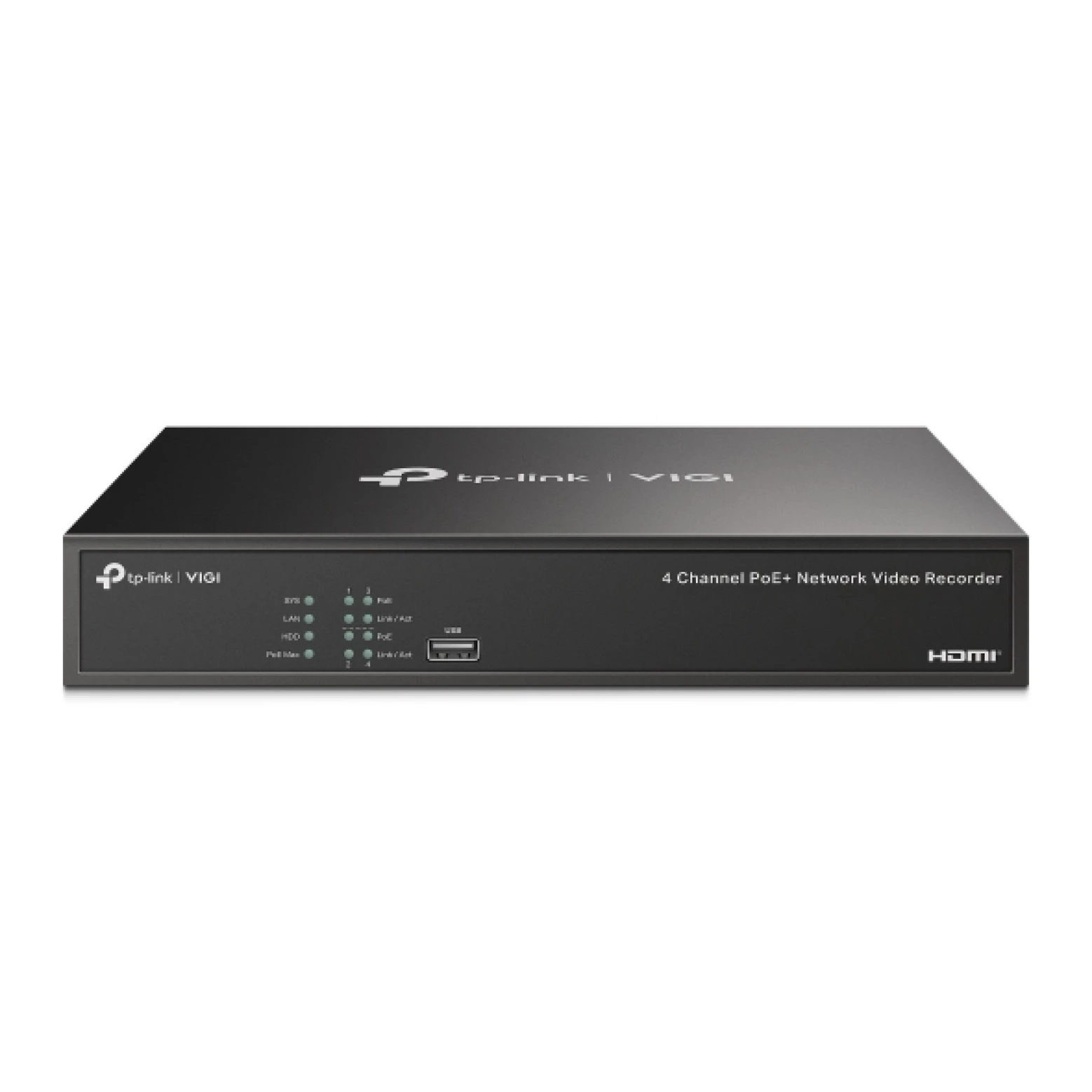 TP-Link By VIGI - NVR1004H-4P - 4 Kanaals - PoE - IP - NVR
