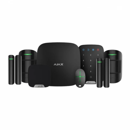 AJAX Draadloos Alarmsysteem Luxe Set Zwart