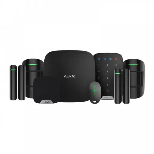 AJAX Draadloos Alarmsysteem Luxe Set Zwart