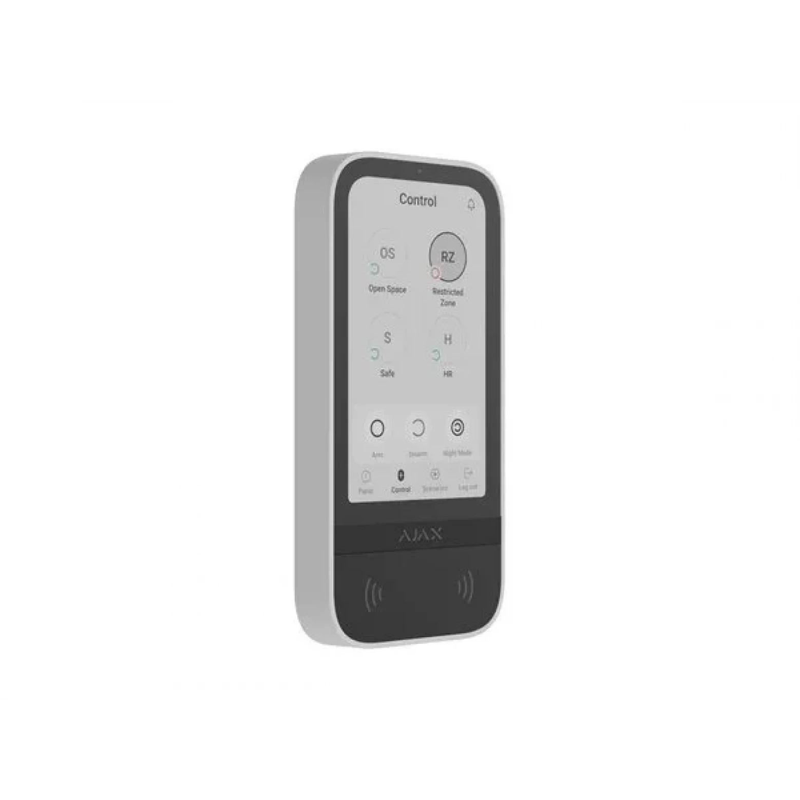 AJAX Draadloze Touchscreen Keypad Wit