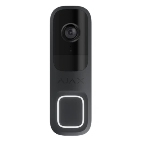AJAX Deurbel 4 MP Camera met ingebouwde AI en PIR Sensor Grafiet