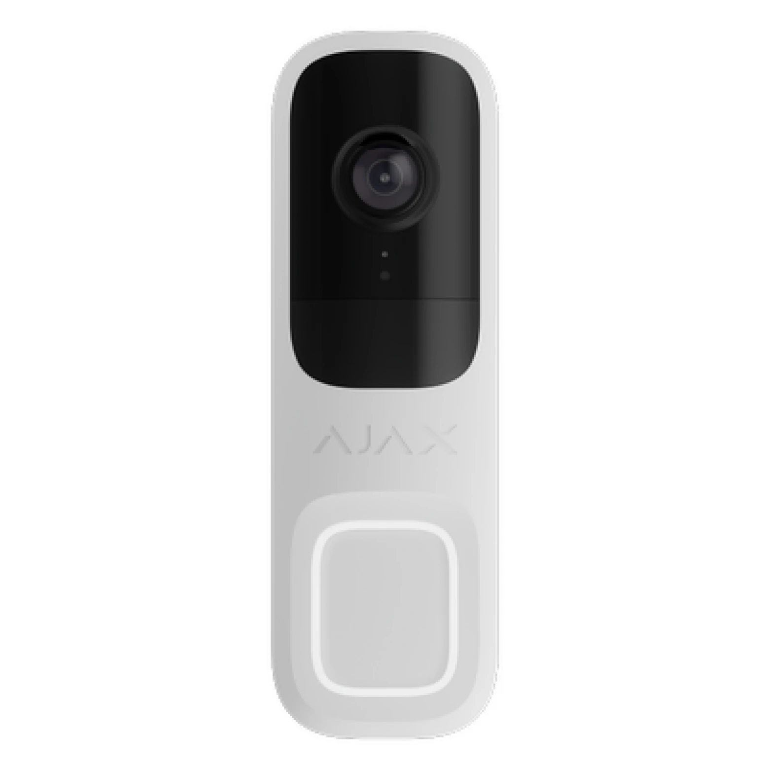 AJAX Deurbel 4 MP Camera met ingebouwde AI en PIR Sensor Wit
