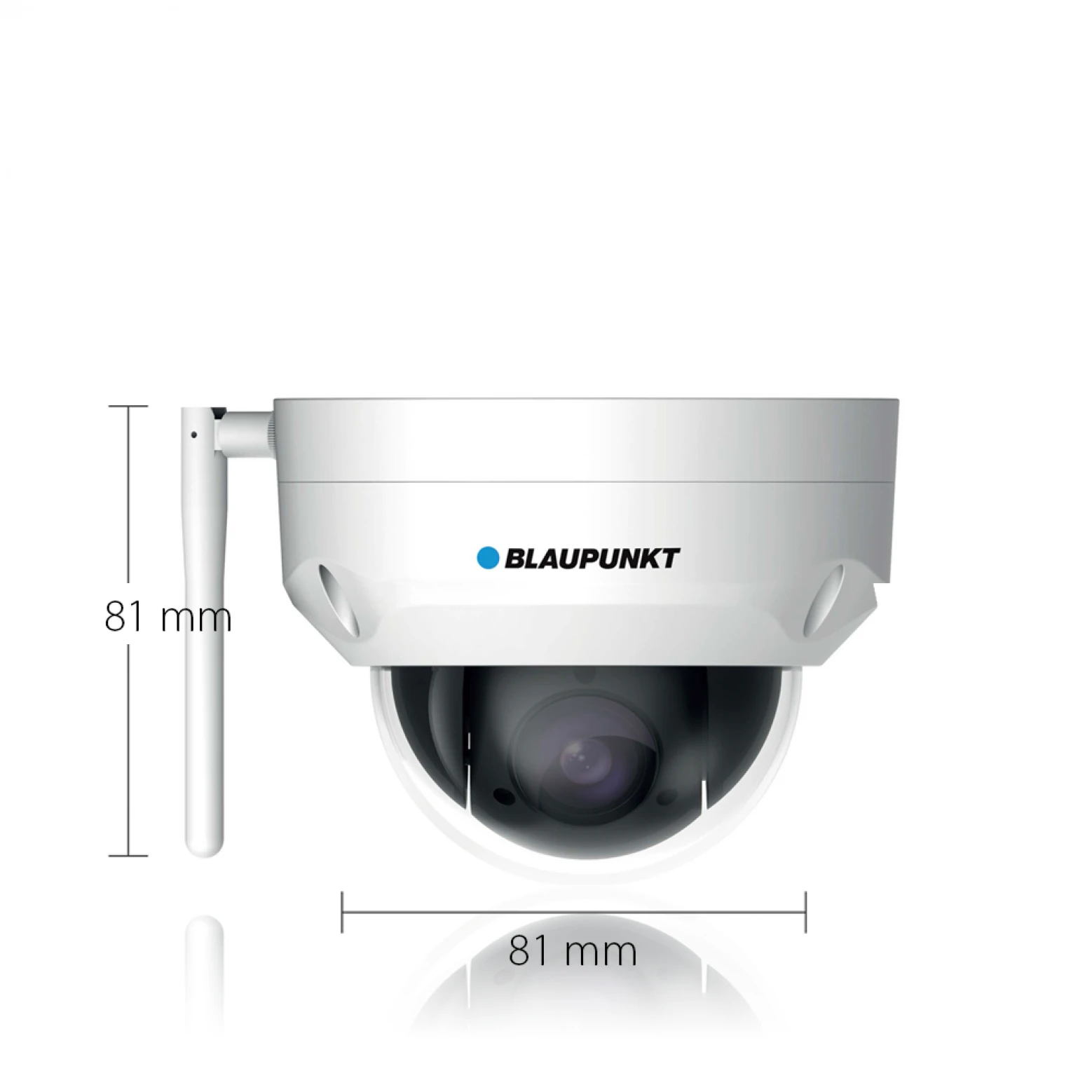Blaupunkt VIO-DP20 2 Megapixel WLAN Full-HD PTZ Dome Camera