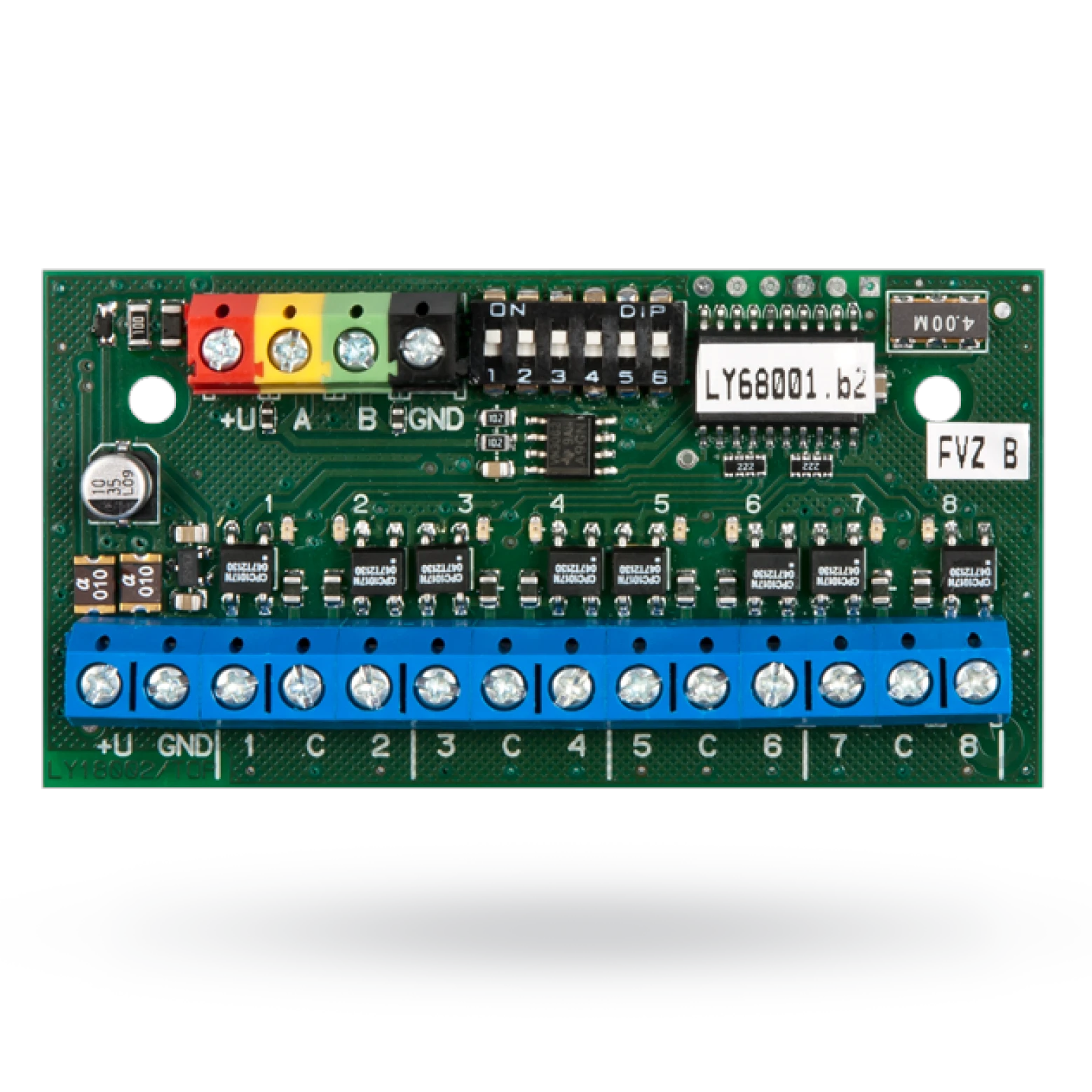 Jablotron JA-118N 8-kanaals BUS Bedrade uitgangsmodule
