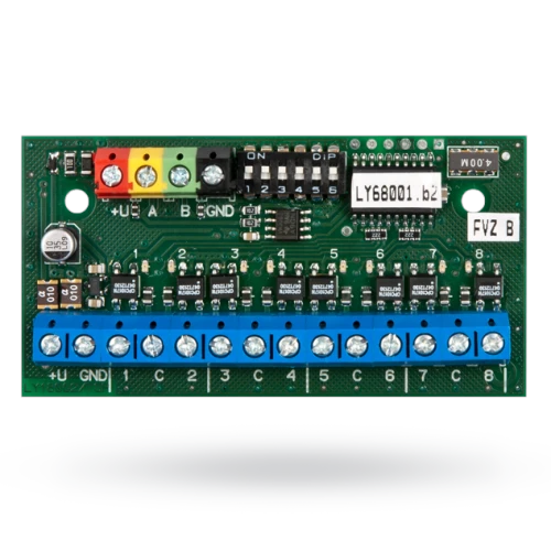 Jablotron JA-118N 8-kanaals BUS Bedrade uitgangsmodule Jablotron JA-118N 8-kanaals BUS Bedrade uitgangsmodule