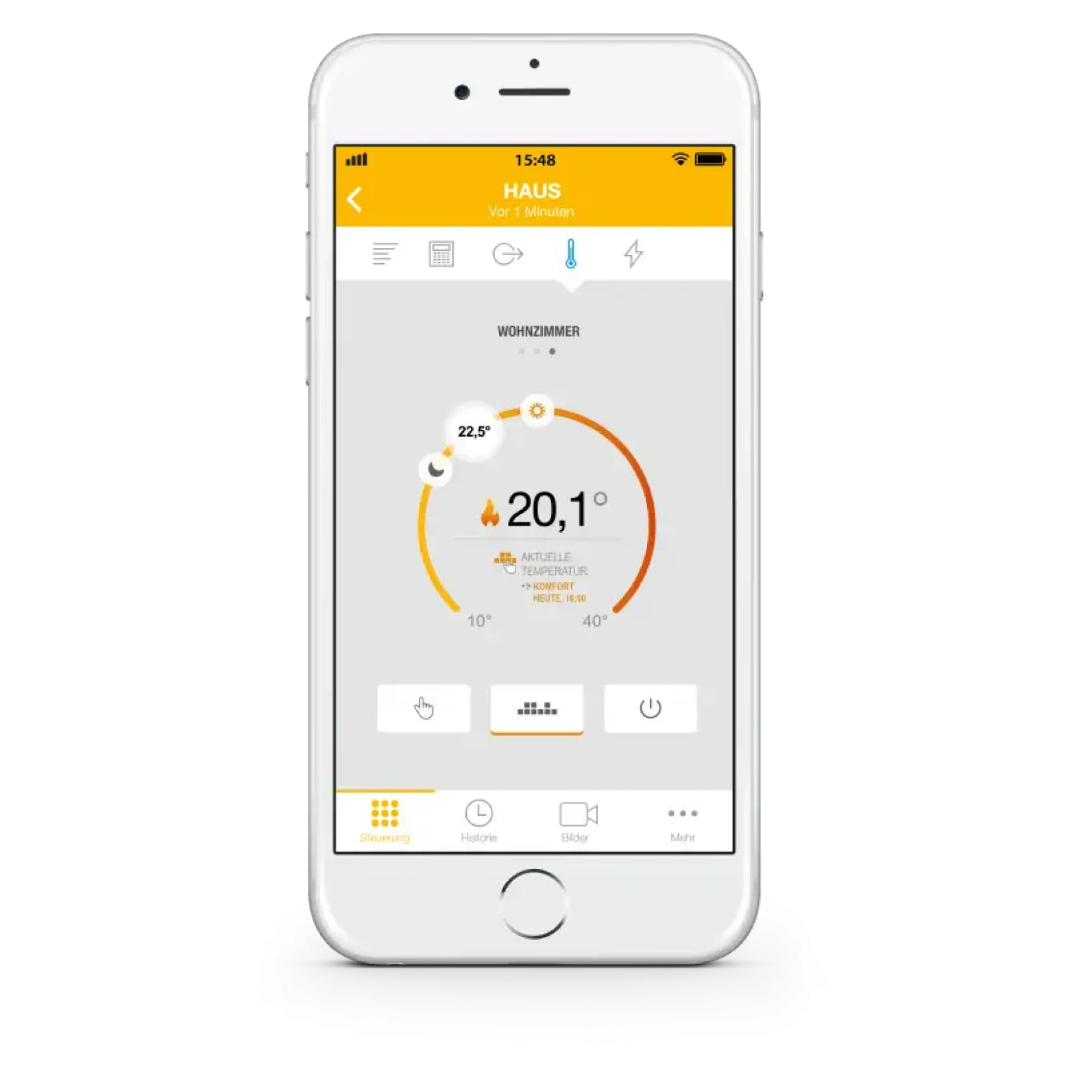 Jablotron JA-110TP BUS-Bedrade Thermostaat