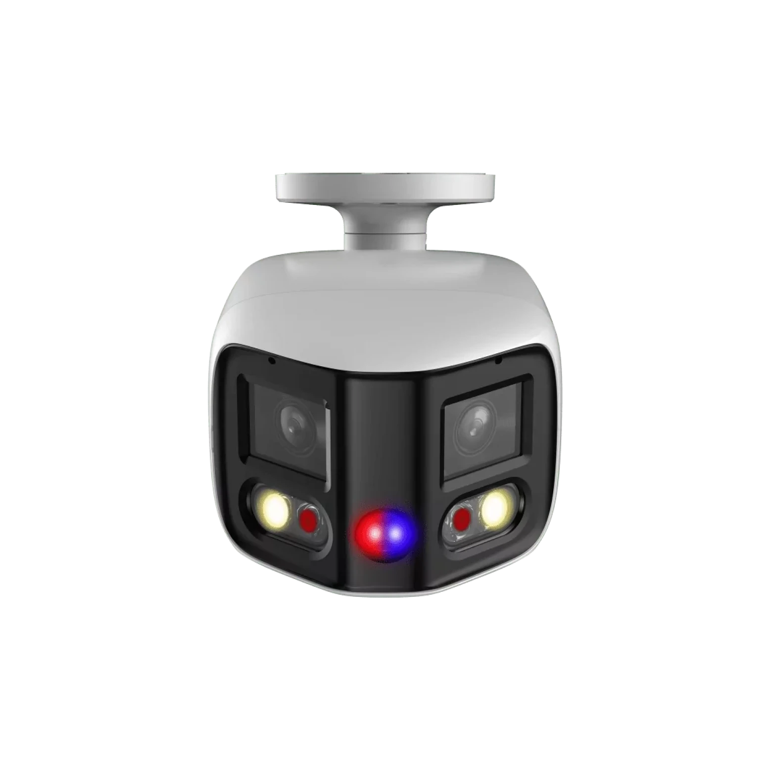 Dahua IPC-PFW3849SP - WizSense - Panorama 180° graden- Tioc - Dual-Lens - Bullet - 8Mp - Wit