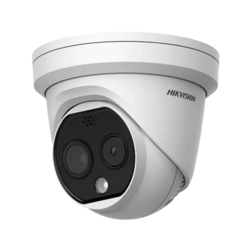 Hikvision - DS-2TD1217-2/QA - DeepinView - Thermisch bi-spectrum - Strobe - Audio - 2MM - Turret - IP - Wit