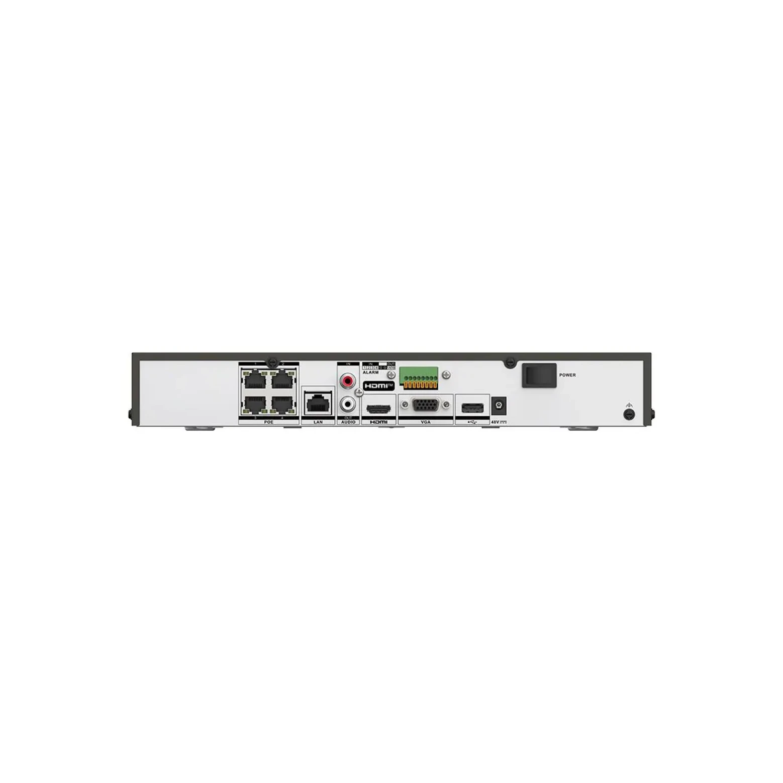 Hikvision DS-7604NXI-K1/4P/VPro – 4 Kanaals – 4K – 4 PoE AI NVR – AcuSeek – AcuSearch – AcuSense