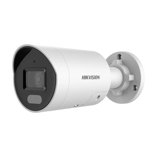 Hikvision DS-2CD2047G2-LU/SL(C), 4 Megapixel, ColorVu, Mini Bullet, 40m LED, Microfoon, Speaker en Strobe Light